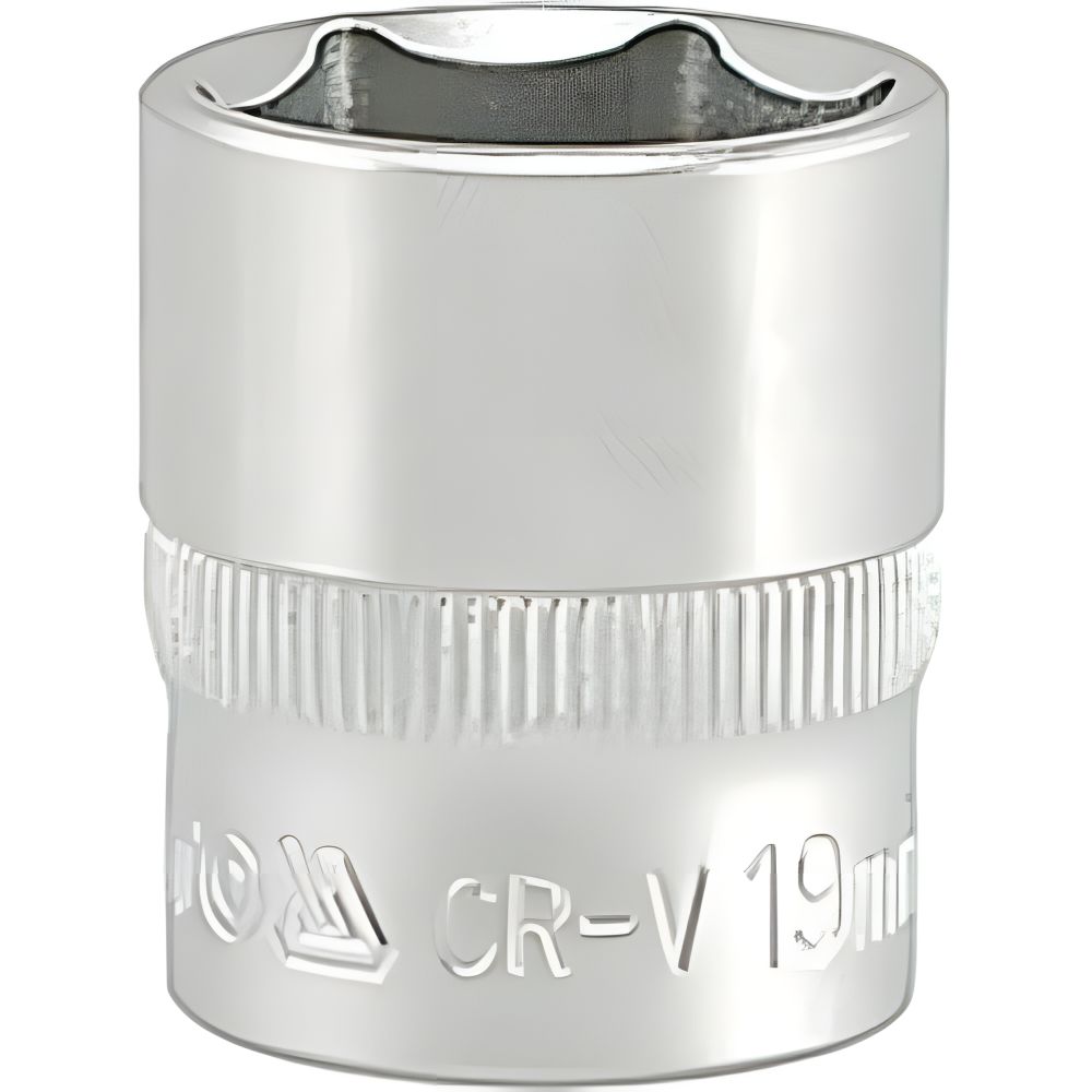 Cubo Hexagonal 19MM 3/8 6P Crv (YT-3814)