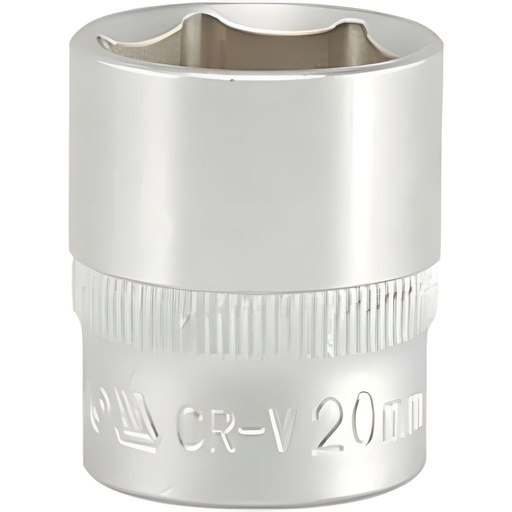 Cubo Hexagonal 20MM 3/8 6P CRC (YT-3815)