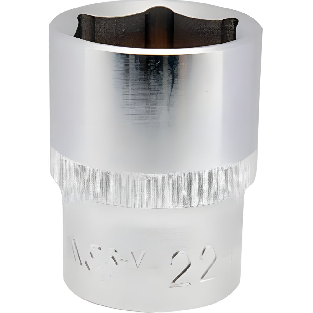 Cubo Hexagonal 22MM 3/8 6P Crv (YT-3817)