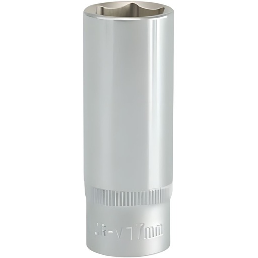 Cubo Hexagonal 17MM 3/8 6P Crv (YT-3831)