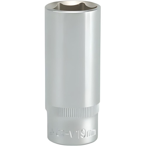 Cubo Hexagonal Profundidad 19MM 3/8 6P Crv (YT-3833)