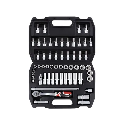 Juego de Cubos y Desatornillador 3/8 58PCS (YT-3857)