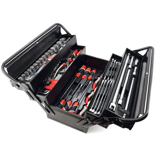 Caja Herramienta Metalica 64PZ (YT-38950)