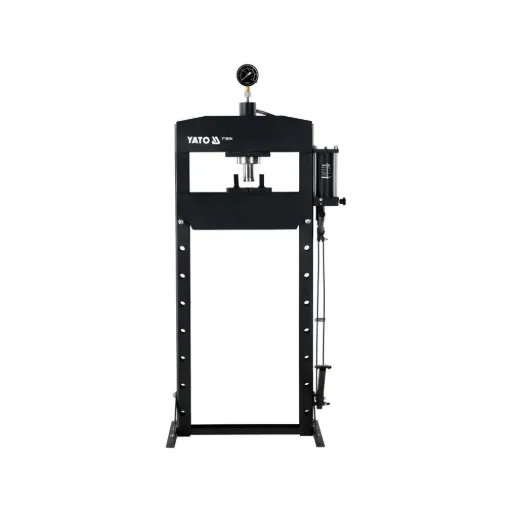 Prensa Hidráulica de 20T con Piston Manometro Manual (YT-55584)