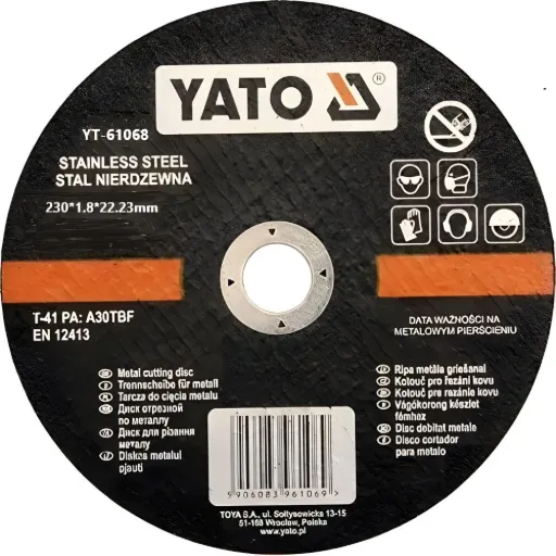 Disco de Corte Inox 230MM (YT-61068)