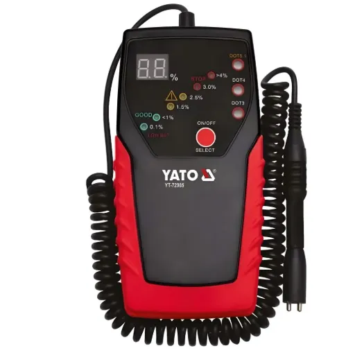 Probador de Liquido de Frenos DOT 3,4,5.1 LCD LED (YT-72985)