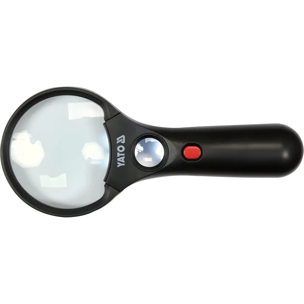 Lupa con Luz 2 Lentes 3.5/45X (YT-73845)