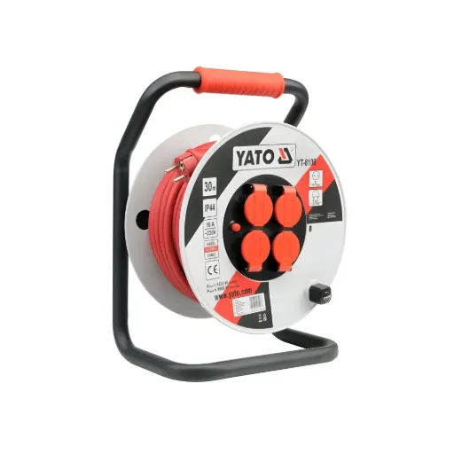 Extencion Eléctrica con Carrete 30MTS (YT-8106)