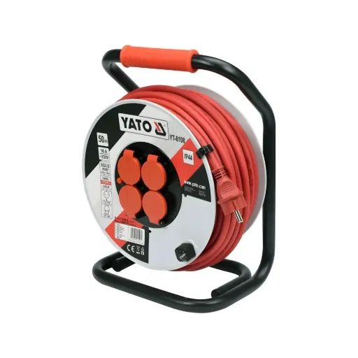 Extencion Eléctrica con Carrete 50MTS (YT-8108)
