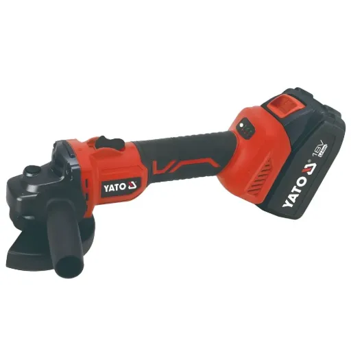 Esmeriladora Inalámbrica 18V (5) + Bateria 4AH + Cargador (YT-8282995)