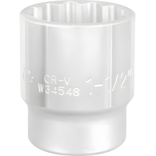 Cubo Hexagonal 3/4X 1-1/2 12P Pt (W34548)