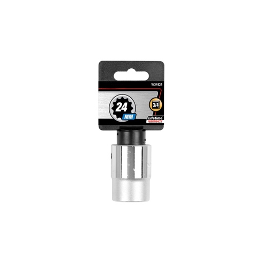 Cubo Hexagonal 3/4X 24MM 12P Pt (W34824)